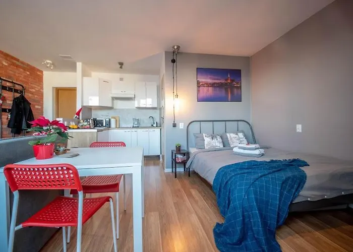 Modern Studio In The City Center Of Wroclaw!